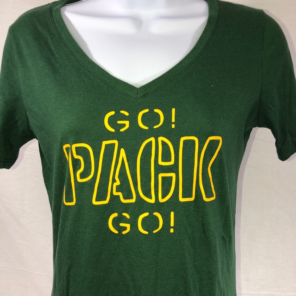 Nike NFL Green Bay Packers go pack go Athletic fit Women’s T-shirt size small